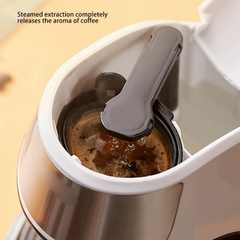 220V Drip Coffee Maker 450W 0.25L Efficient Portable Small Drip Coffeemaker For Home Travel EU Plug