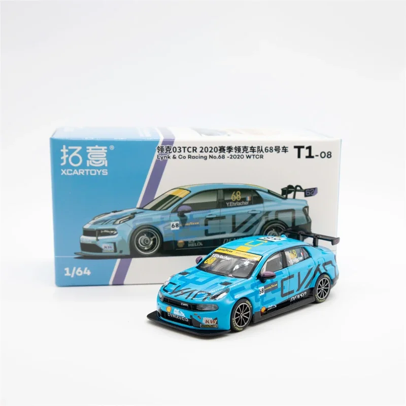 

XCarToys 1:64 Lynk & Co 03TCR 2019 # Литая под давлением модель автомобиля 68 2019