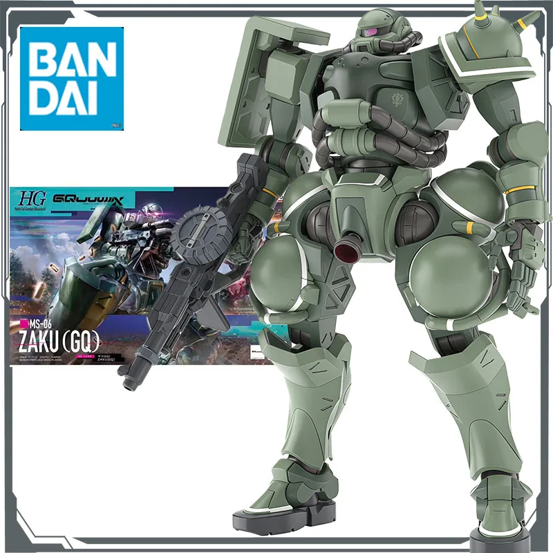 

Bandai Original MODEL KIT GUNDAM HG 1/144 MS-06 Zaku Anime Action Figure Assembly Model Toys Model Gifts for Boys