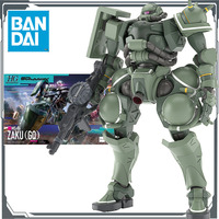 Bandai Original MODEL KIT GUNDAM HG 1/144 MS-06 Zaku Anime Action Figure Assembly Model Toys Model Gifts for Boys