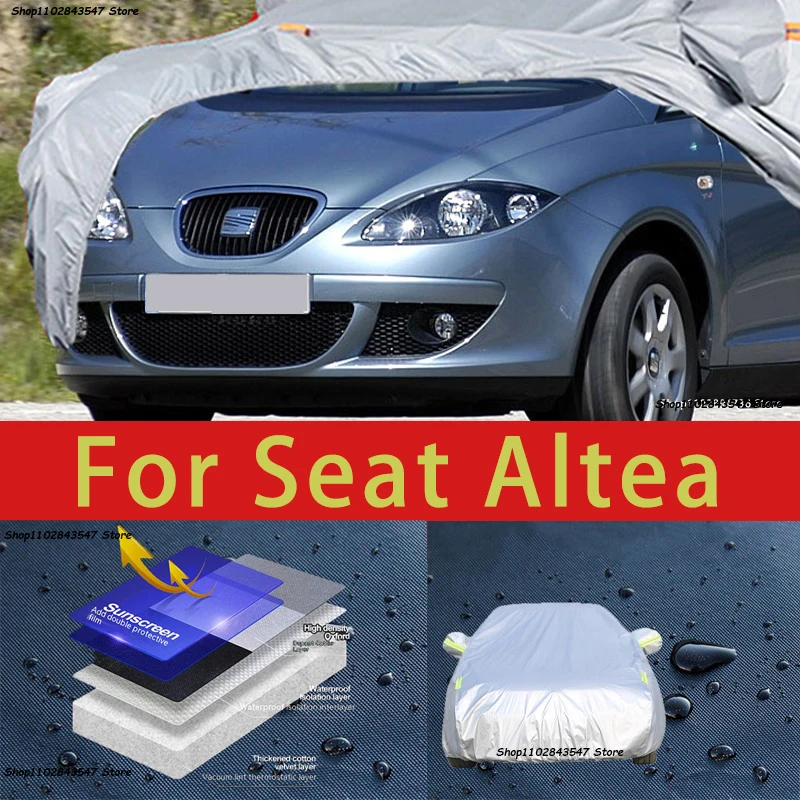 For Seat Altea Outdoor Protection Full Car Covers Snow Cover Sunshade Waterproof Dustproof Exterior Car accessories