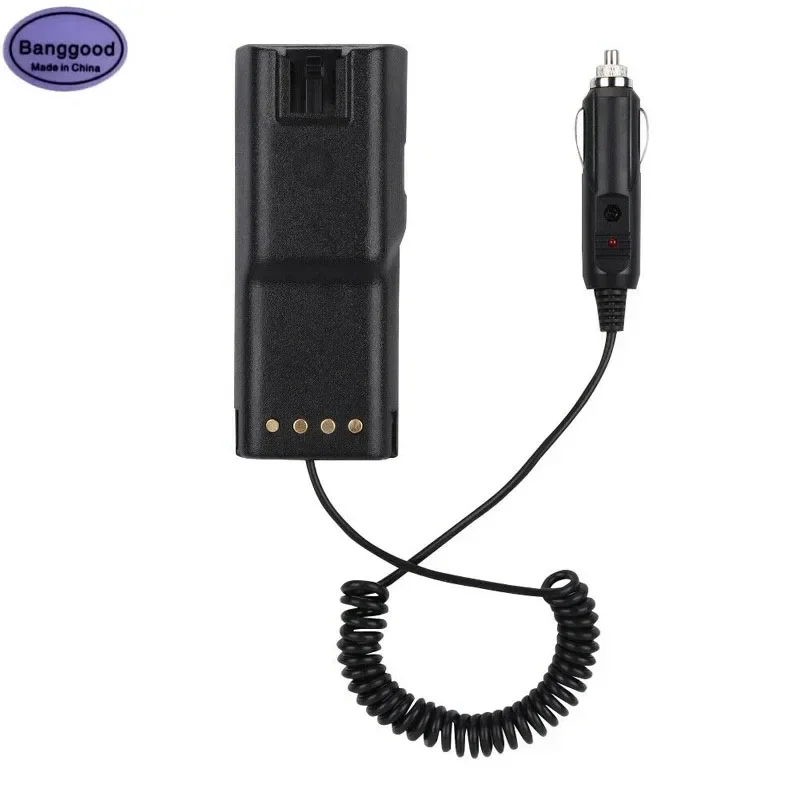 HNN9628A รถแบตเตอรี่ Eliminator Charger Adapter สําหรับ Motorola GP88 GP300/600 GM300 GTS2000 GTX2000/800/900 MTX638 Walkie Talkie