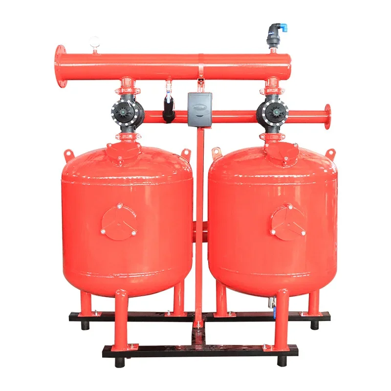 

Agricultural water-saving irrigation water treatment, orchard drip irrigation sprinkler irrigation steel backwash automatic