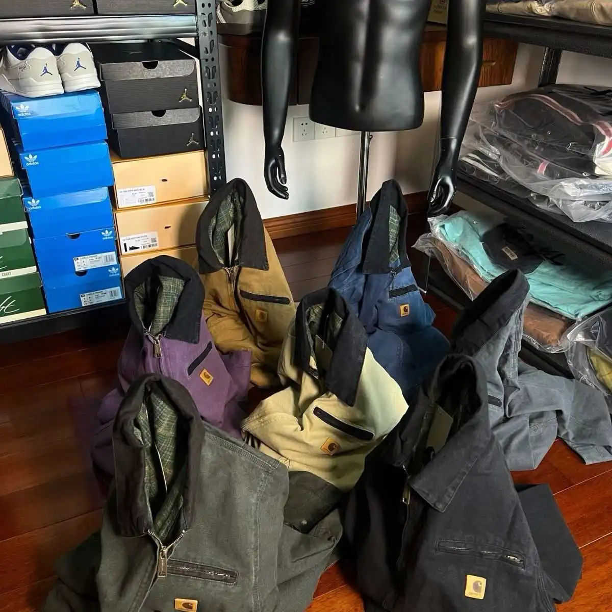 

J97 American Vintage Tooling Jacket Men's Old Detroit Denim Lapel