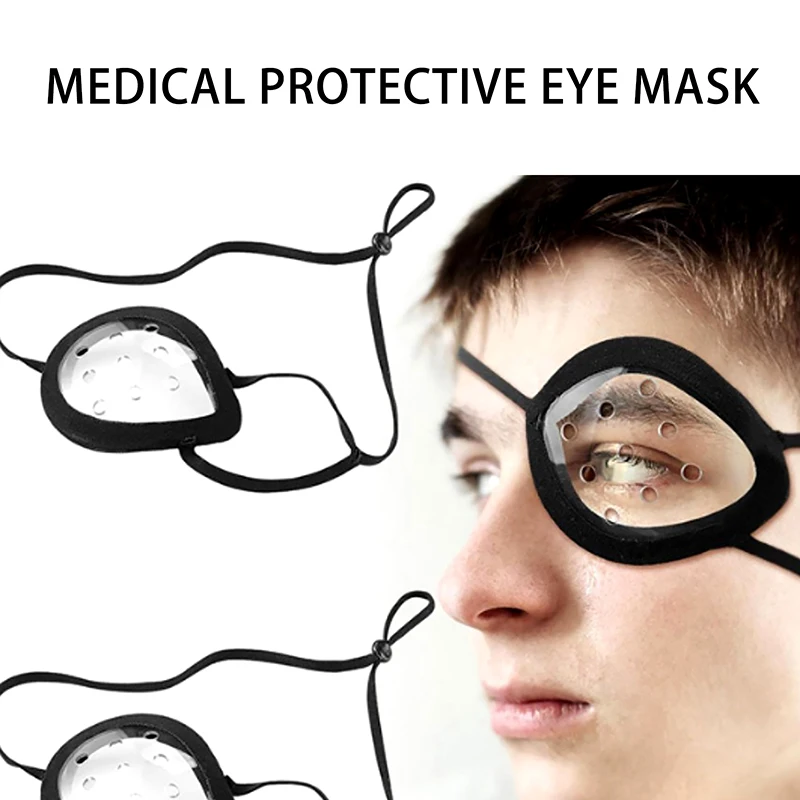 [MP]Porous Transparent Eye Mask Needed After Ophthalmic Surgery Eye Care Collision Avoidance Eye Protection Cover Soft Edging