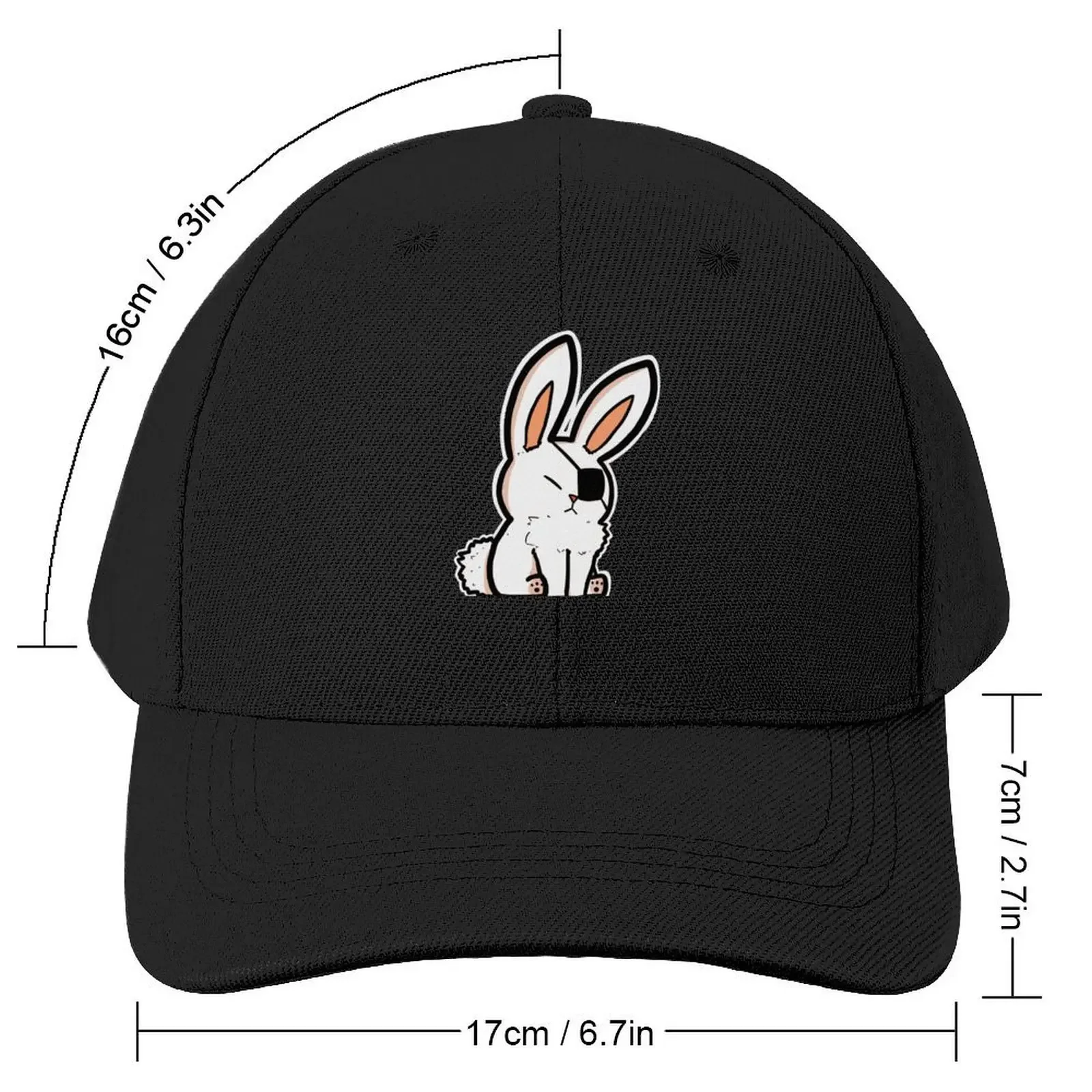 Eyepatch Bunny Baseball Cap party Hat Hip Hop Hat Man For The Sun Women's Hats Men's