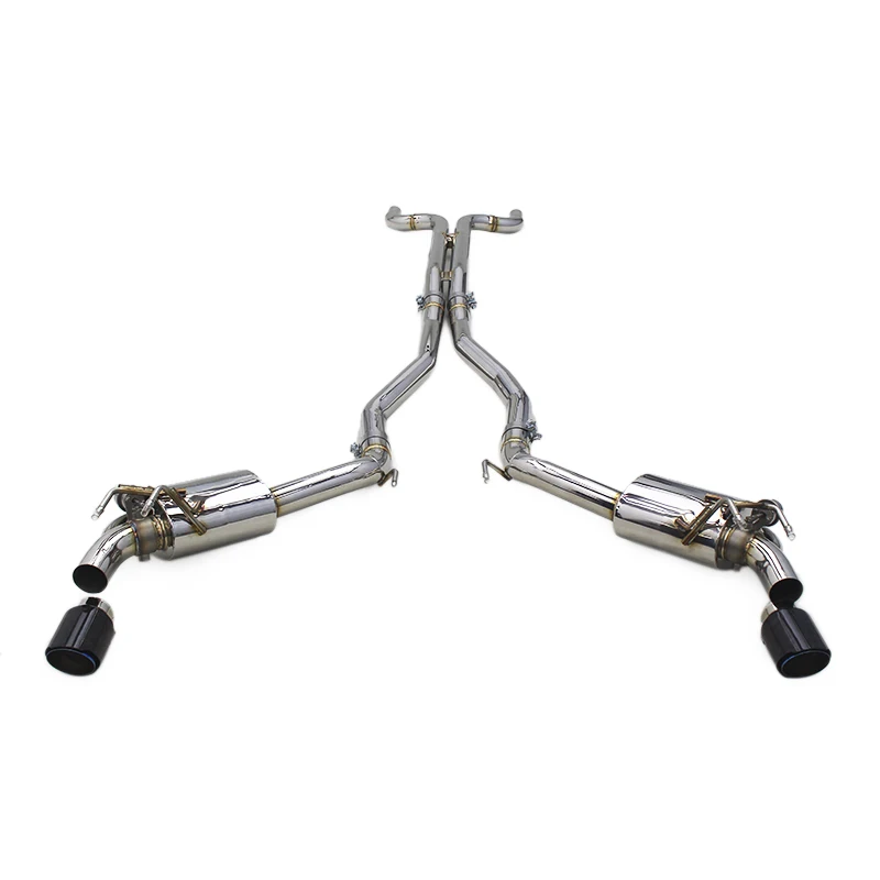 

SUS304 Valvetronic Exhaust Pipe System For Chevrolet Camaro 3.6/6.2 2010-2017 Performance Exhaust With Gloss Black Tips