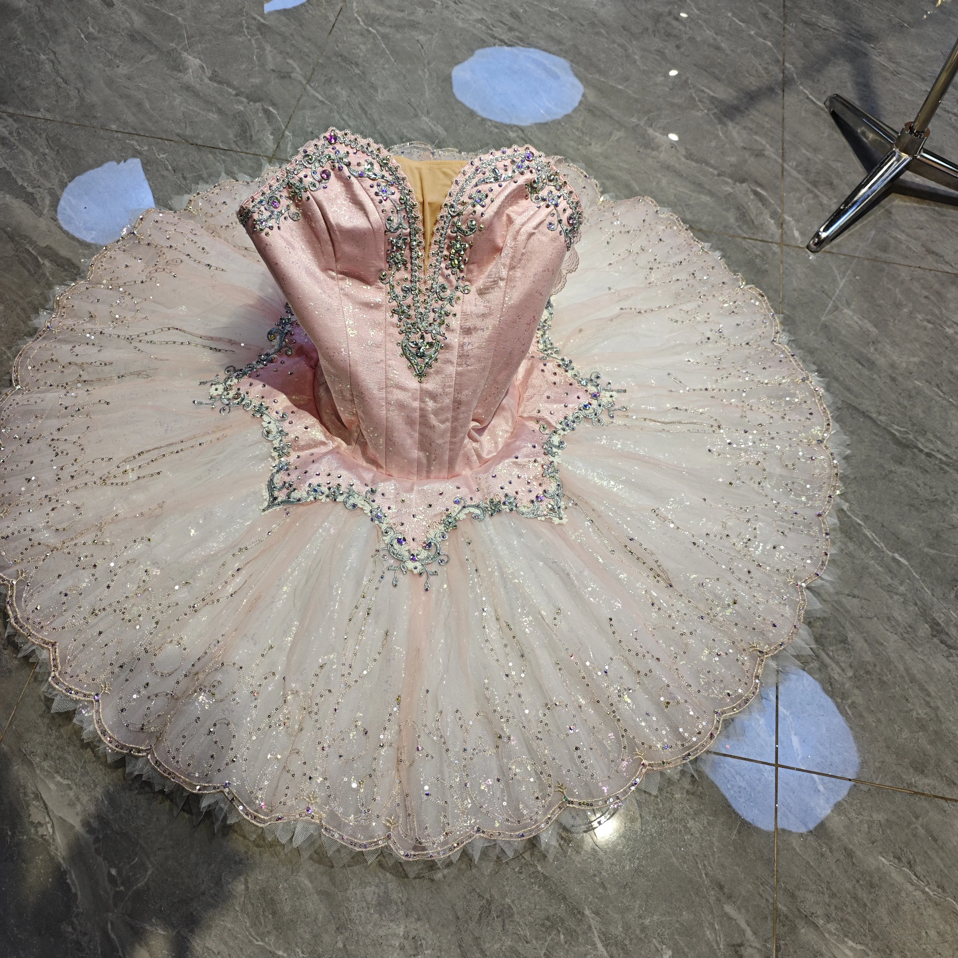 

Элитная новая розовая юбка-пачка для балетных выступлений в стиле феи, профессиональная индивидуальная пошивка для взрослых и детей.