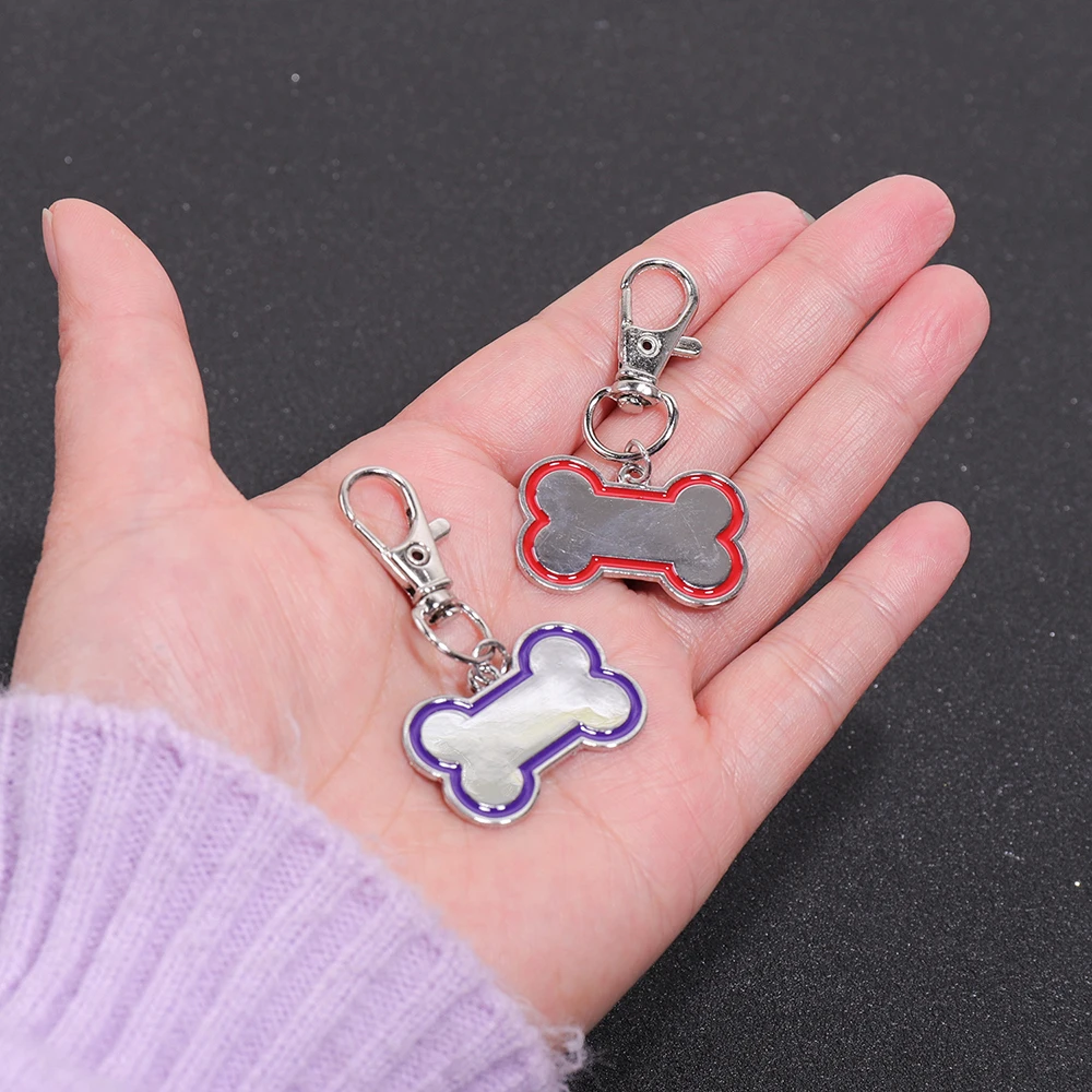 Custom Name Dog Tag For Collar Personalized Name Pets ID Tag Laser Engraving Number Anti-lost Pendant Customized Name Dog Tags
