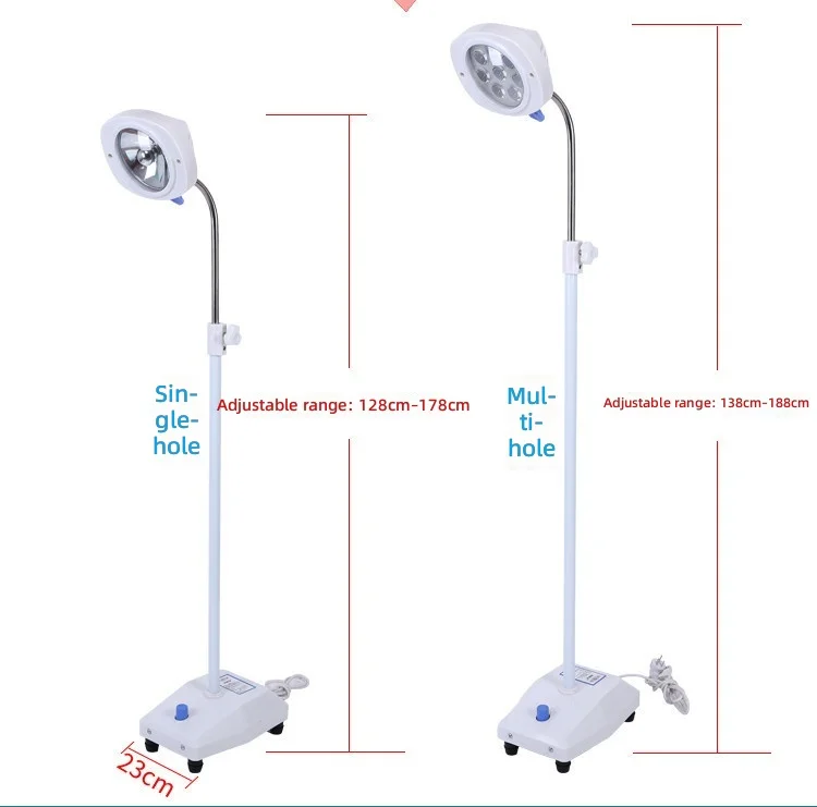 Surgical Light, Auxiliary Medical Lighting, Portable Shadowless Lamp, Examination Lamp for Gynecology, LED Operating Room Light
