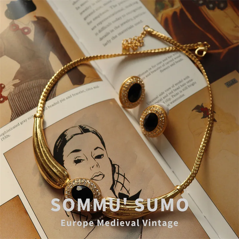 

Antique Necklace Vintage Clavicle Chain