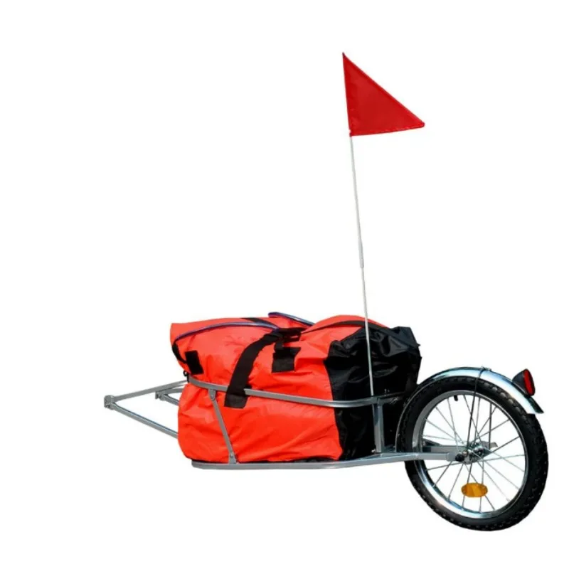 Utility Cargo Trailer Heavy Load Outdoor Farm Garden Transport Trolley Portable Storage Moving Goods Carrier
