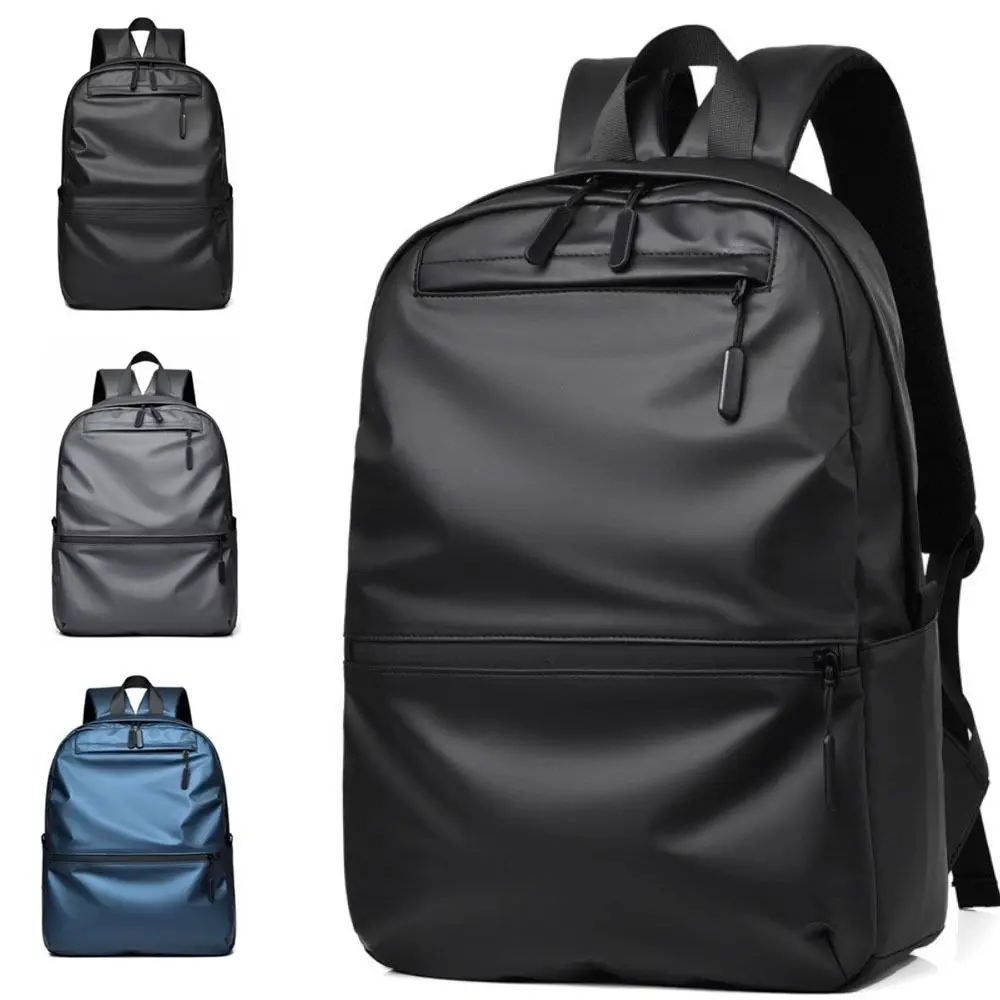 Multi-functional Large Capacity Men Backpack Multi-pocket Black Student School Bag Waterproof Leisure Laptop Bag Travel