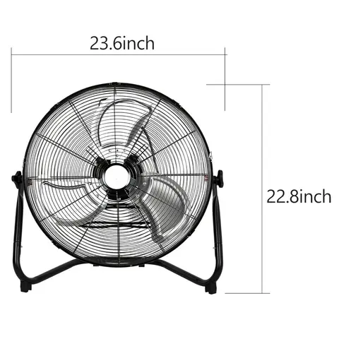 4600 CFM 20 10 best sales höghastighetsfläkt - №4