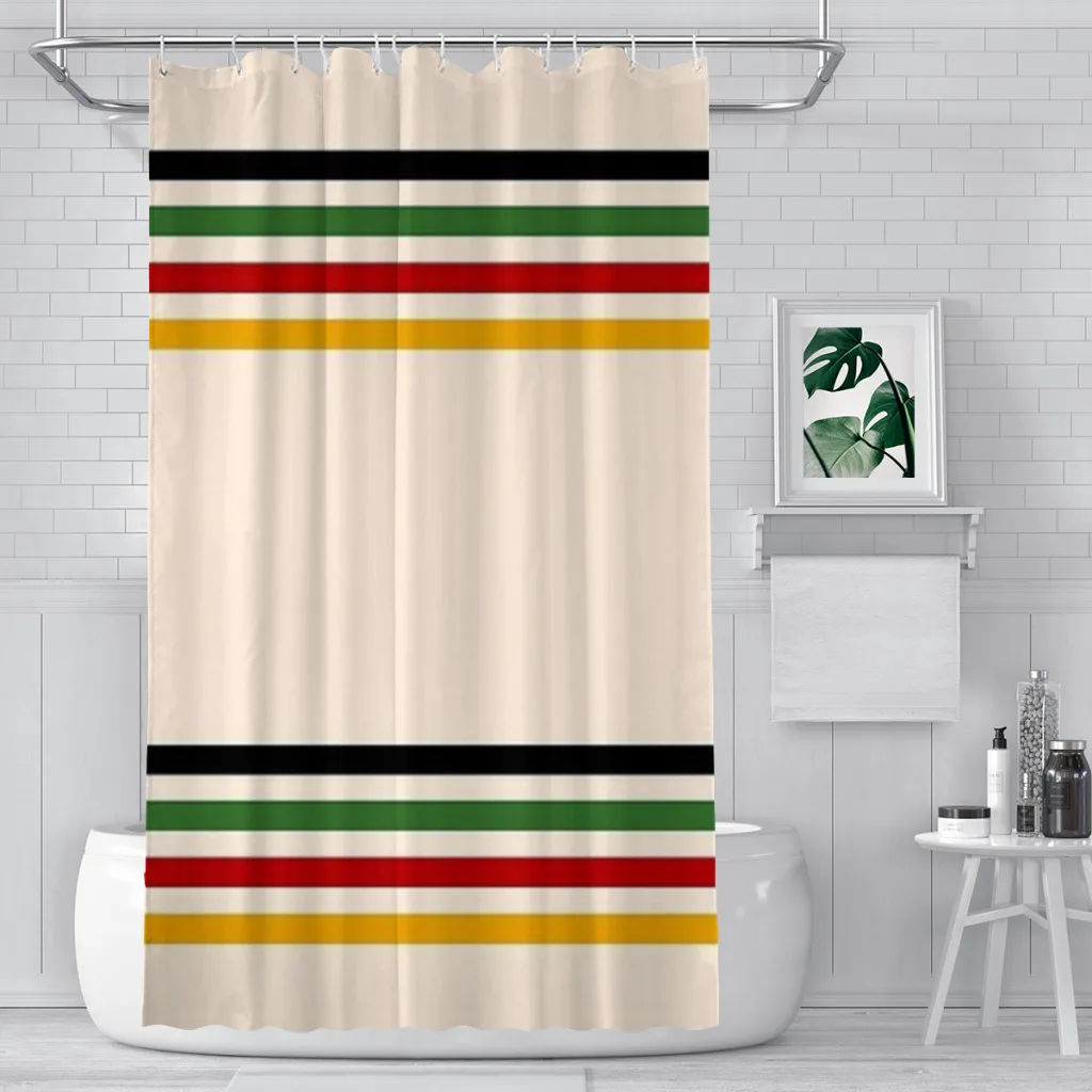 Trading Colors Shower Curtain for Bathroom  Aesthetic Room Decoration