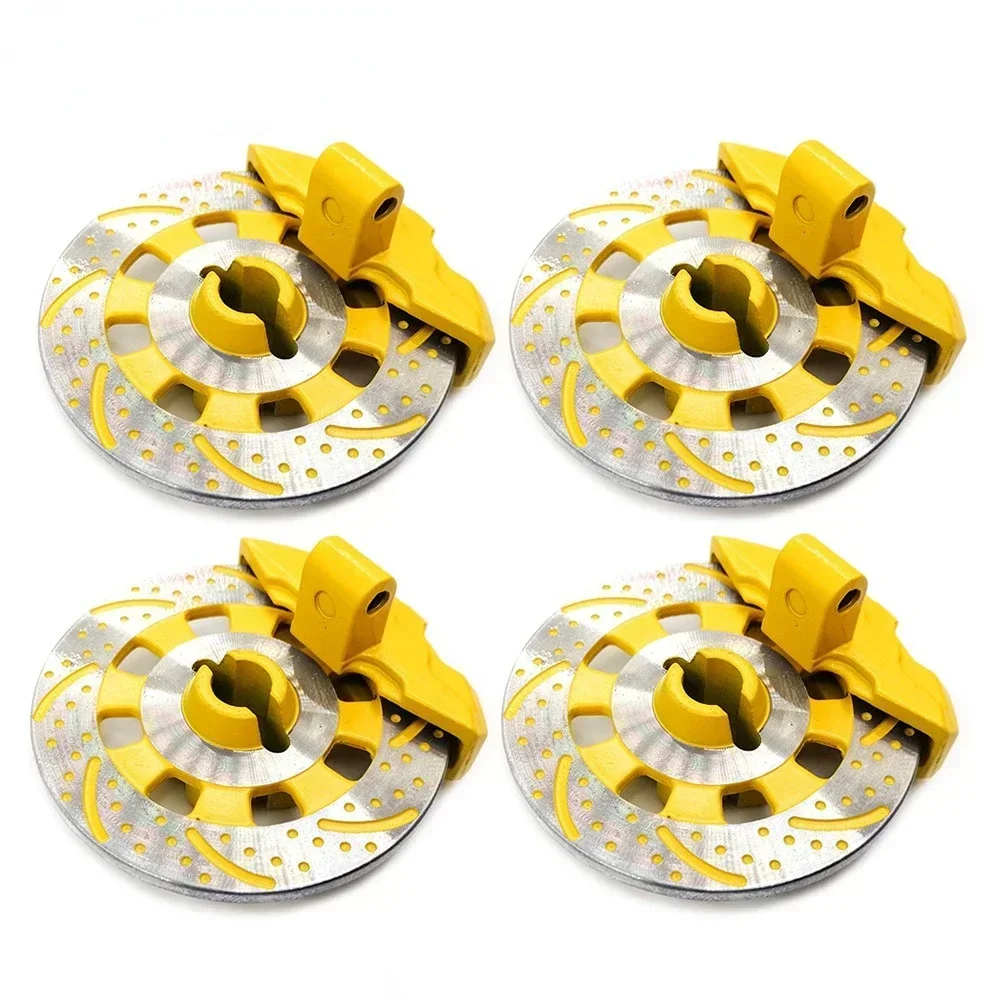 

4PCS Aluminium Alloy Mental Brake Disc Drive Hub for 1/7 Traxxas Unlimited Desert Racer UDR 8569 RC Car Accessories