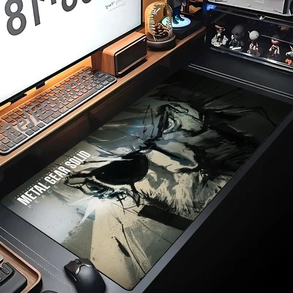 

Pad Mouse for Computer Metal Gear Solid Pc Mats Keyboards Accessories Non-slip Mat Mousepad Gamer Rug Mausepad Gaming Laptop