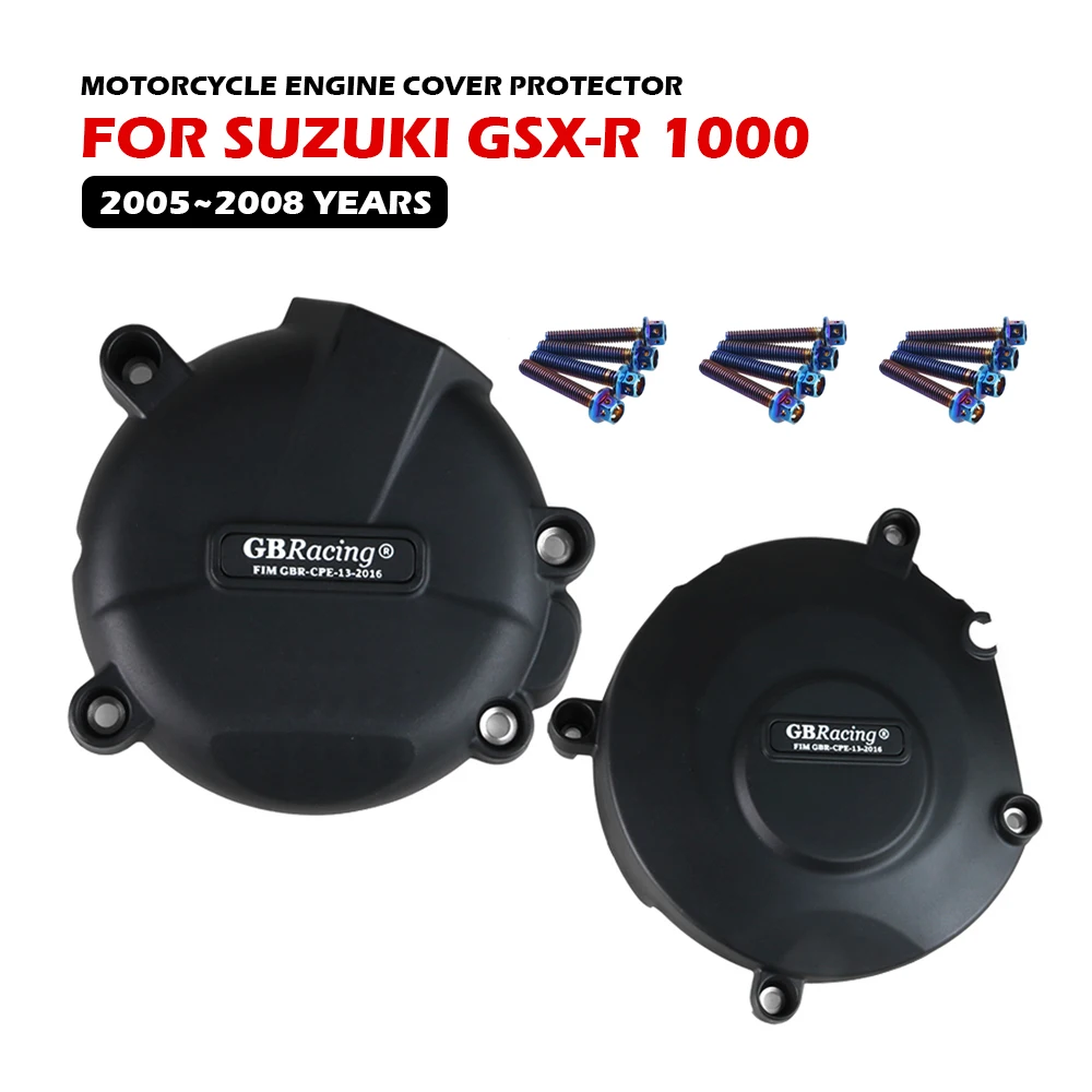 

Для SUZUKI GSXR1000 2005-2008 K5 K6 K7 K8 протектор двигателя мотоцикла обложка для GB Racing модифицированные аксессуары