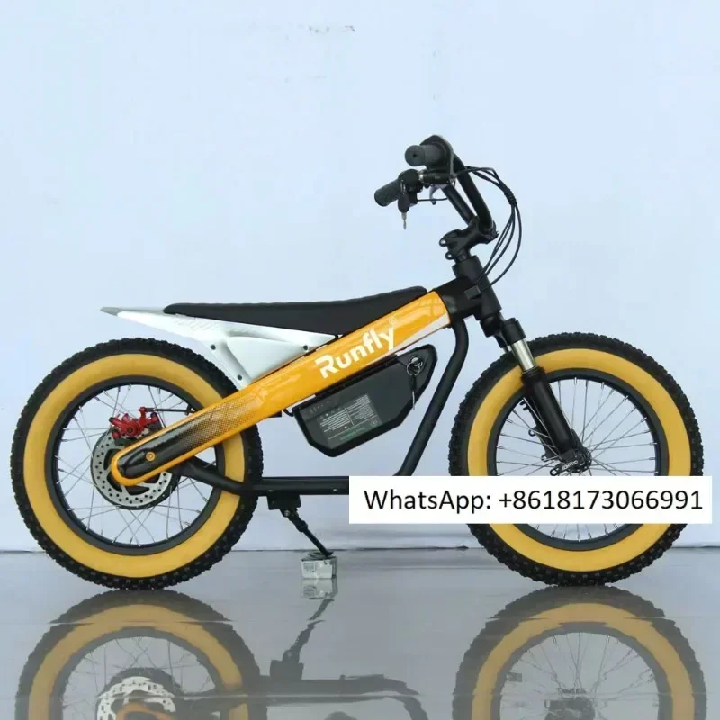 16 inch outdoor electric bike, children's bike, mountain bike, scooter, kids balace