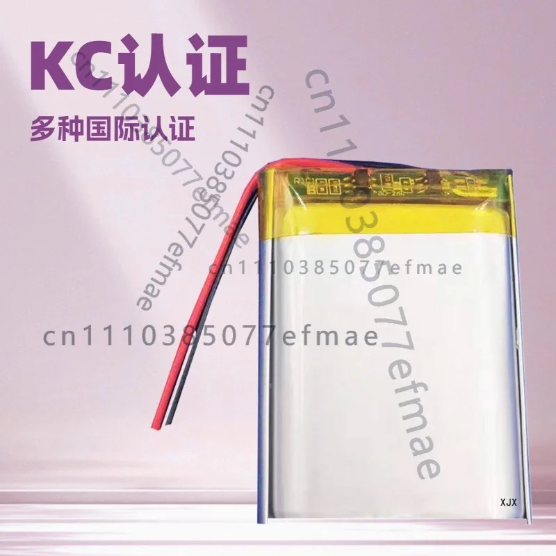 

Полимерный литиевый аккумулятор 803040-1000 мАч 3.7В, мягкий литий-ионный аккумулятор для наушников