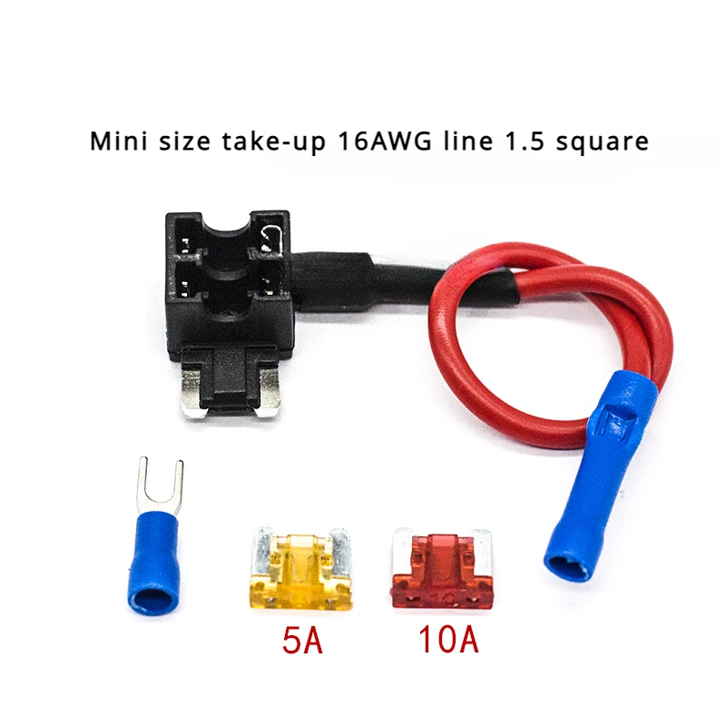 ACS  Add A Circuit Medium/small/mini Pluggable Standard Blade Tap Holder Car Fuse Box Electric Appliance with Fuse