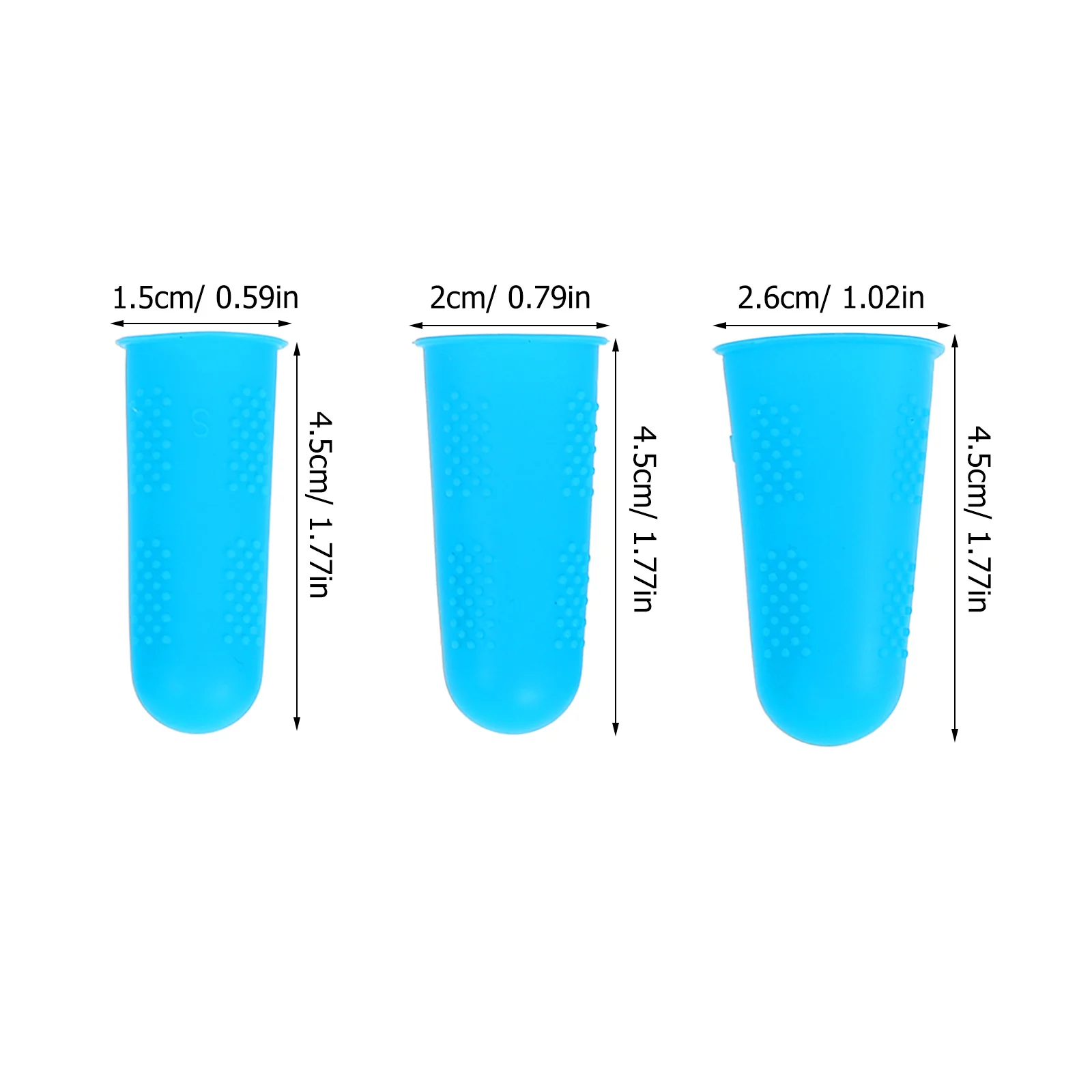 12Pcs Comfortable Silicone Fingertip Protectors Reusable Non-Slip Grip for Gluing Soldering Baking Finger Cover