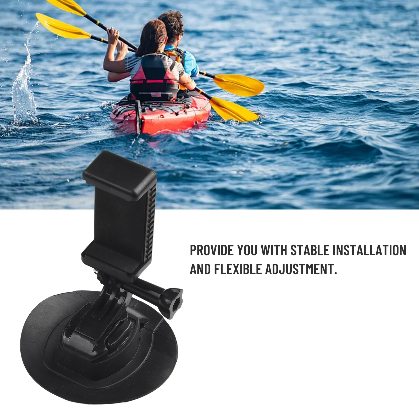 Brand New Camera Mount And Easy To Use High Quality Plastic Motion Camera Black For Surfboard High Quality New