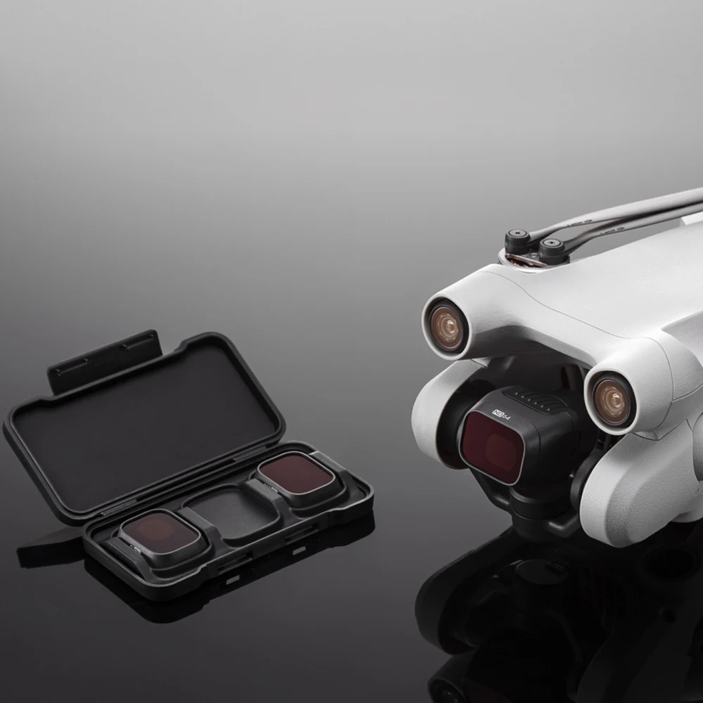Набор фильтров DJI Mini 3 Pro ND 16/64/256, оригинальные аксессуары Mavic, адаптация к сильному освещению, готовый к идеальной съемке