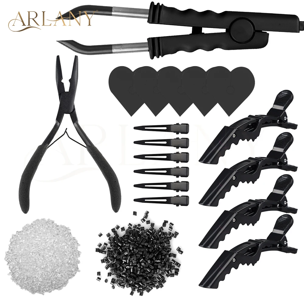 arlany-hair-extension-iron-kit-fusion-connector-with-heat-shield-guards-for-keratin-extensions-40g-keratin-glue-crusher-pliers