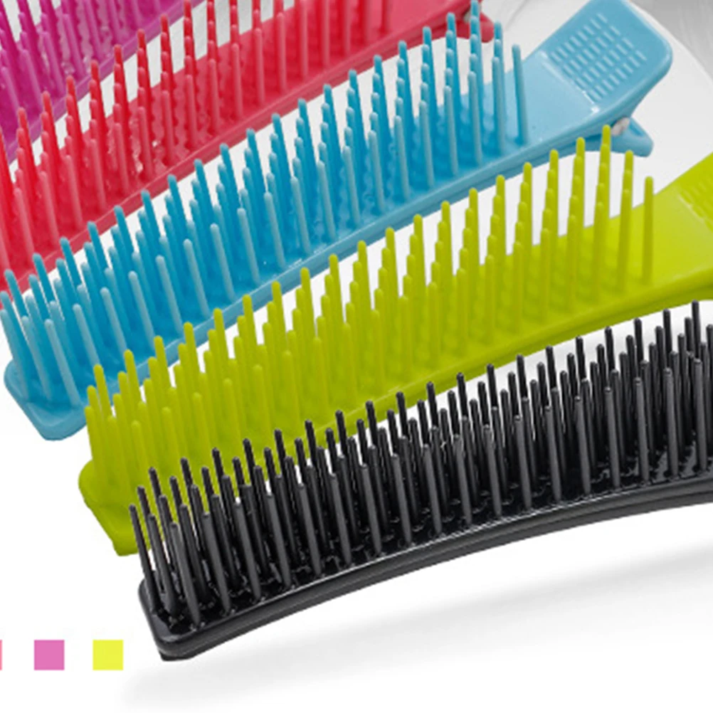 

2pcs Hairdressing Portable Sectioning Hair For Salon Home Use Durable Styling Tools Layering Cutting Coloring Salon Clips