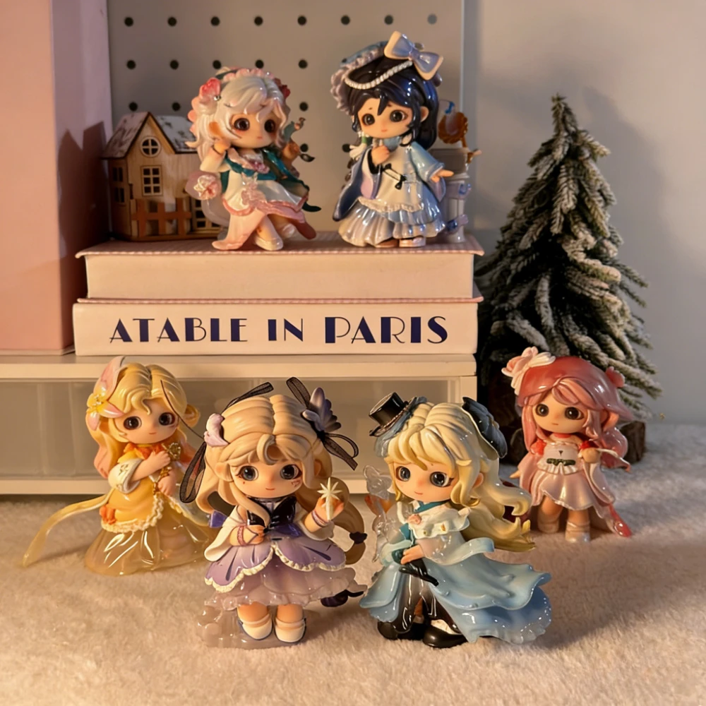 

Фигурка Joy Luminous Dream Chronicle в слепой коробке, милая аниме-кукла, модная настольная декорация, забавный сюрприз-пакет, игрушка-подарок для девочек