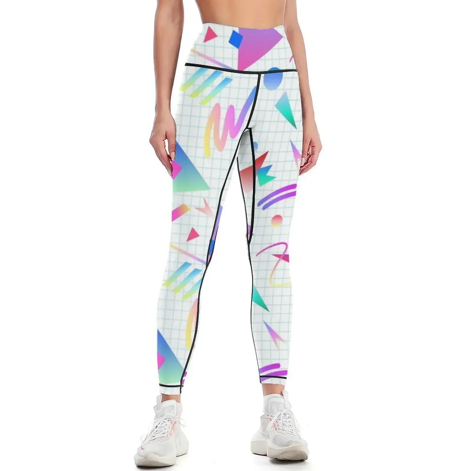 

HELLO MEMPHIS (white) Leggings Women's fitness Golf wear gym clothing sportswear for gym Womens Leggings