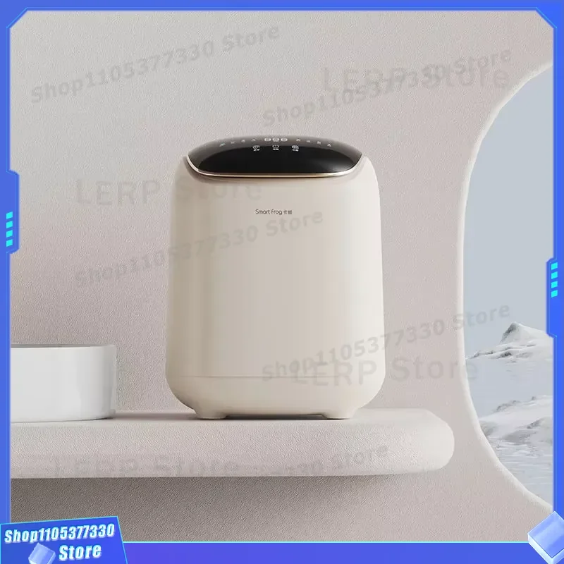 Portable Mini Washing Machine Automatic 2 in 1 Washer Dryer Compact Household Laundry Device with Multiple Cleaning Modes for