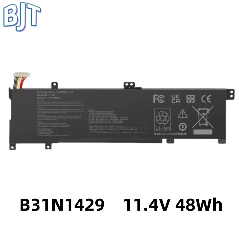 

6Cell B31N1429 Laptop Battery For ASUS A501L A501LX A501L A501LB5200 K501U K501UX K501UB K501UW K501LB K501LX K501L 11.4V 48Wh