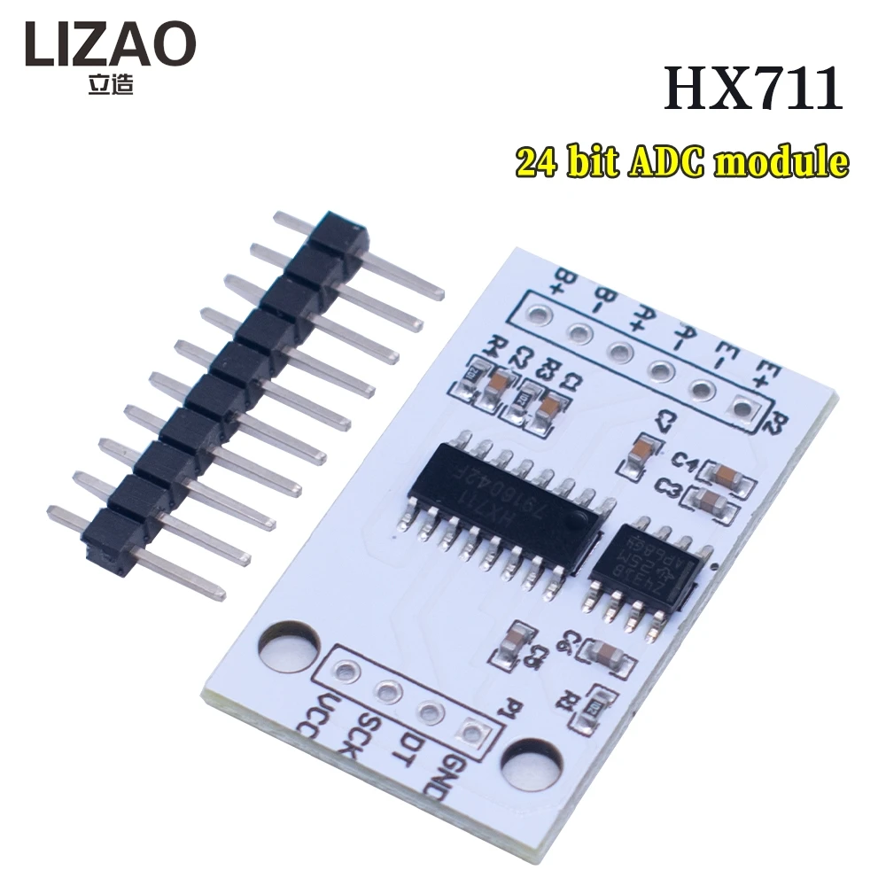 HX711 24-bit ADC module onboard TL431 external reference voltage dual-channel weighing sensor 24bit