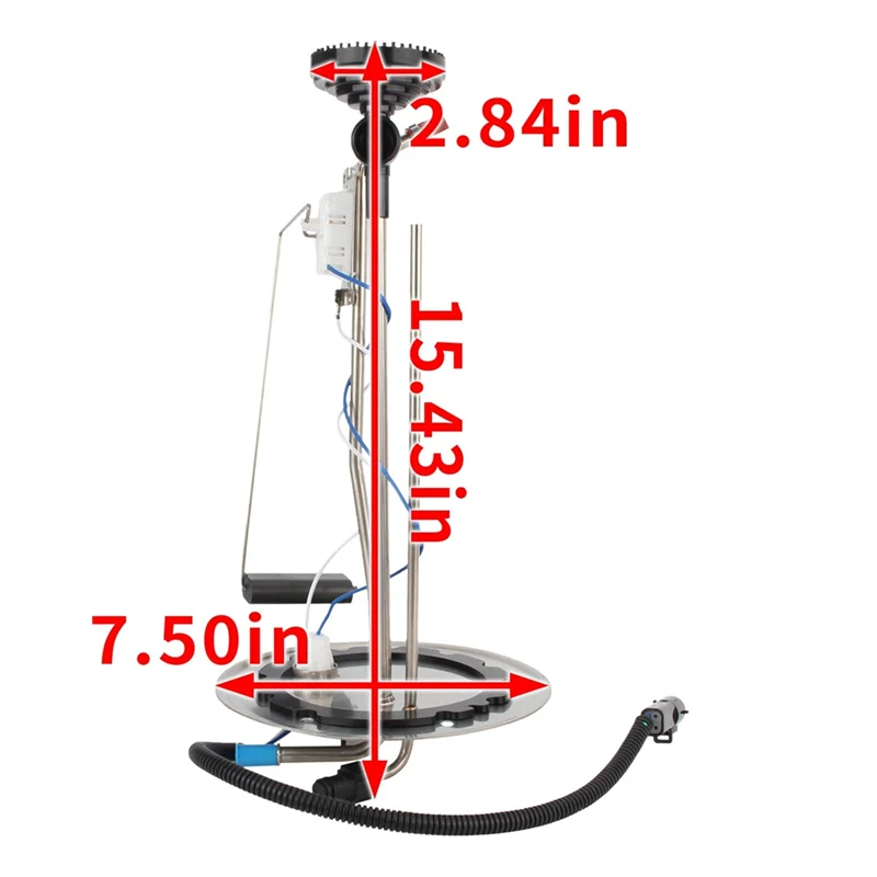 Brandstofpomp Verzendeenheid Afzender 6C349275DA Past Voor Ford F-350 F-450 F-550 Super Duty W/O Pomp