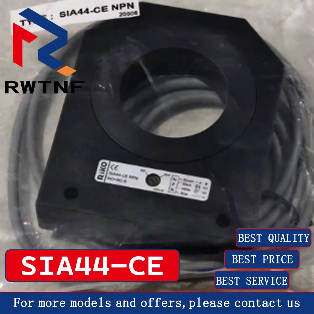 ยี่ห้อใหม่ของแท้ SIA44-CE RIKO NPN แหวนประเภท Proximity Switch Sensor,100% Original โกดังสต็อก