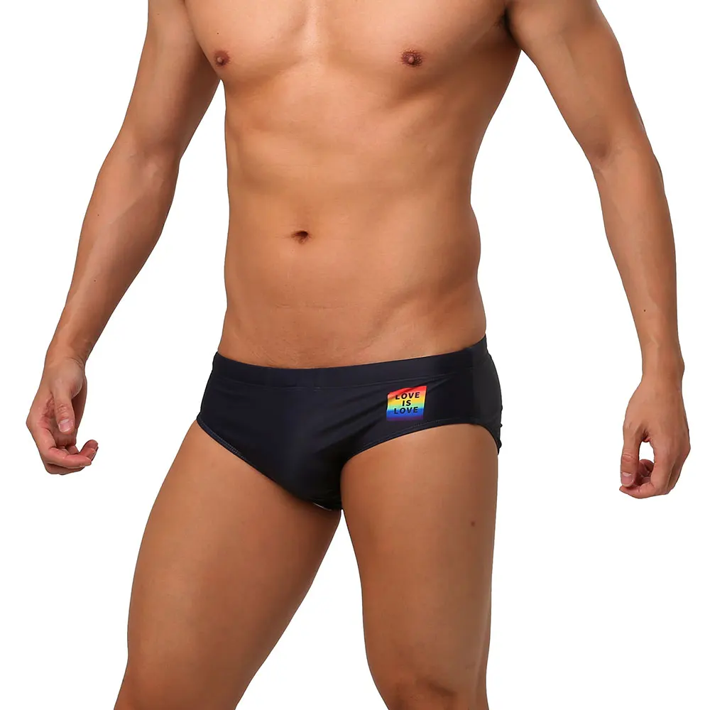 

Мужские трусы для плавания Pride Day, летние Мягкие штаны для плавания с эффектом пуш-ап, спортивный пляжный костюм для серфинга, ЛГБТ