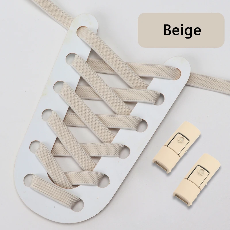 Kleurrijke Press Lock Geen Stropdas Schoenveter Elastische Schoenveters voor Sneakers Sport Tieless Elastische Veters One Size Fit Alle Volwassen Kinderen