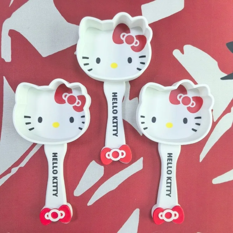 Anime Sanrio HelloKitty Cute Kawaii Custom Long Handle Pet Food Scoop Measuring Spoon Cat Dog Lightweight Portable Home Gifts view 2
