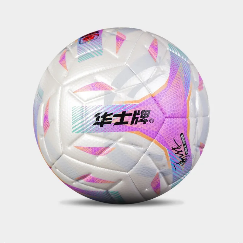 

PU Size 5 Football Wear-resistant Anti-slip Machine Sewn Ball Indoor Outdoor Training Competition Soccer Ball Adults Sports Gear