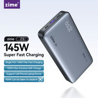 zime Z5 Power Bank 25000mAh 145W Portable Large Capacity PD Fast Charging For Laptop Notebook And Phones With External Battery