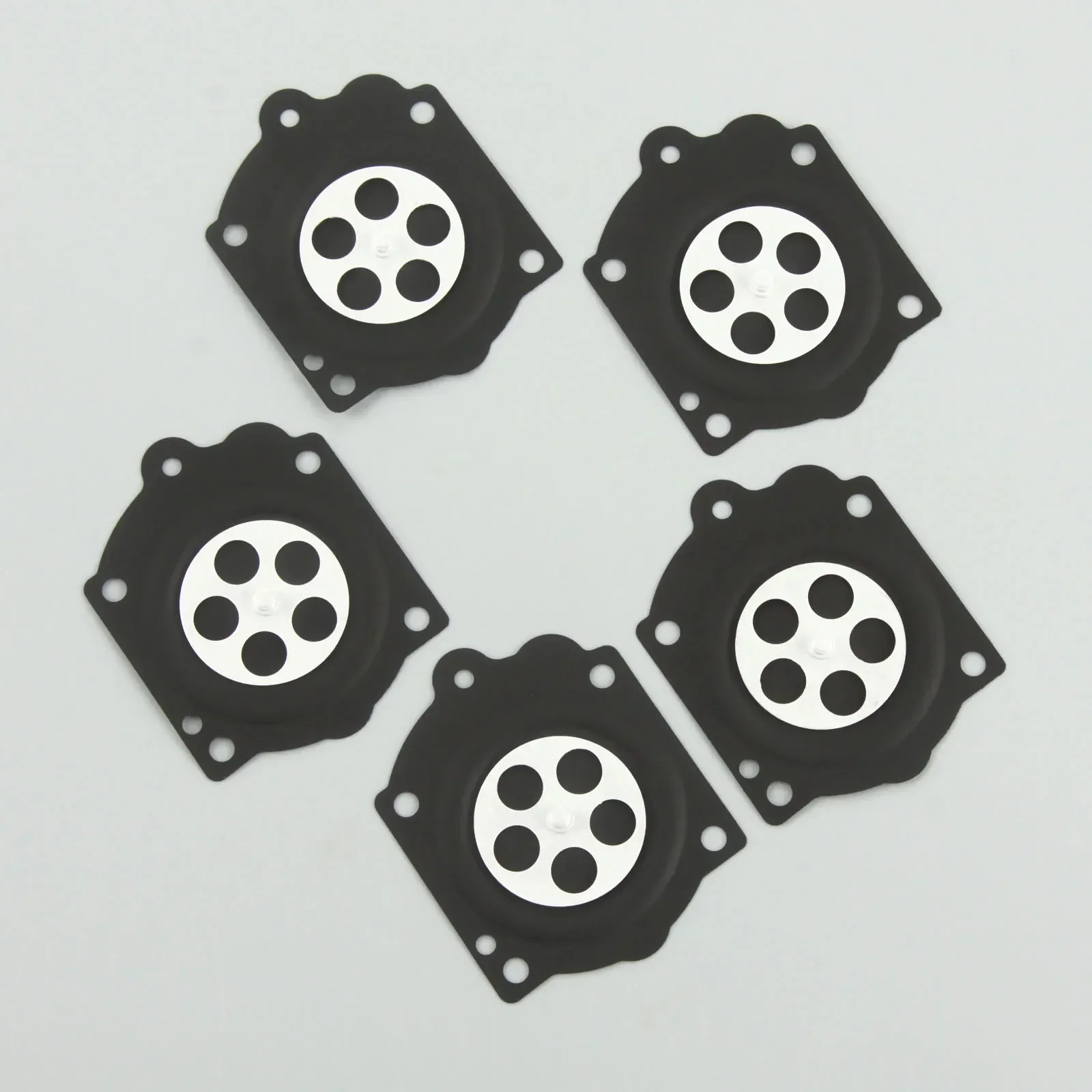 5Pcs Metering Diaphragm for Walbro HDB WG WB Carburetor Spare Parts Mcculloch Pro Mac 610 650 605 655 and Carb Repair Kit K15-WJ