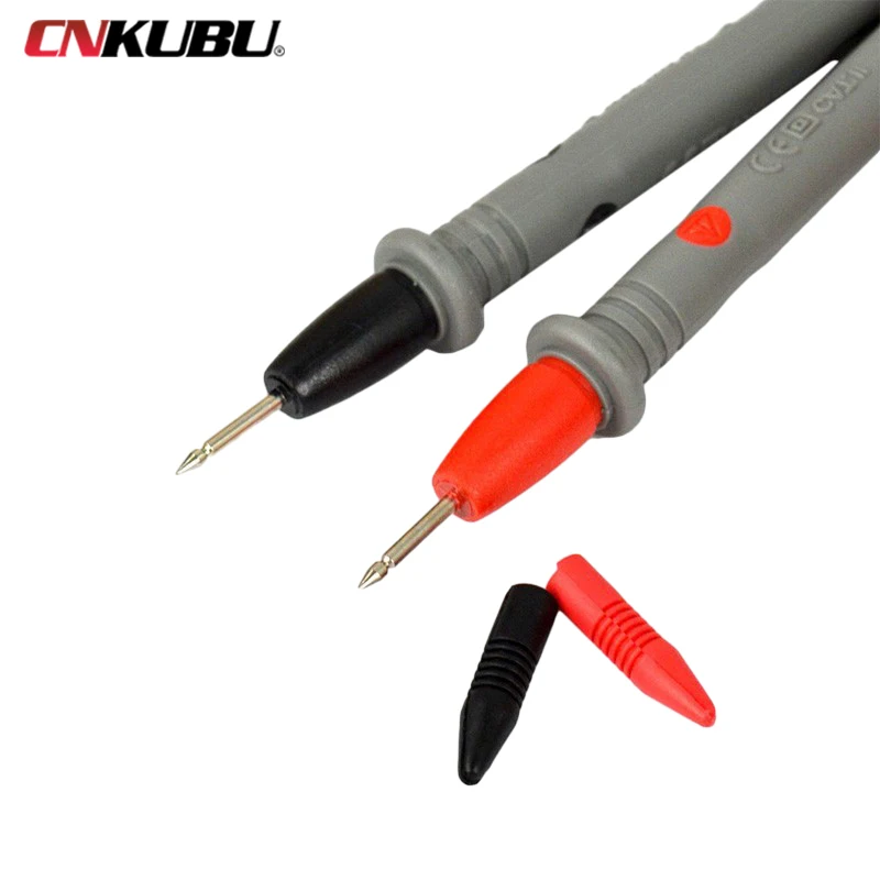 1Pair Meter Test Lead Probe Wire Pen Cable Multimeter Tester 1000V 10A 20A Universal Digital Thin Tip Needle Multimeter Multi