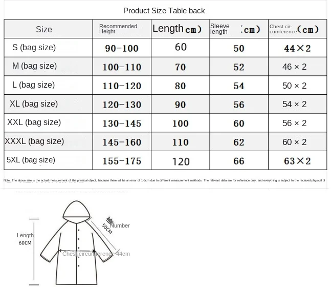 High Quality Children\'s Raincoat Primary School Kindergarten with Backpack Waterproof and Thickened All Over One Piece Raincoat