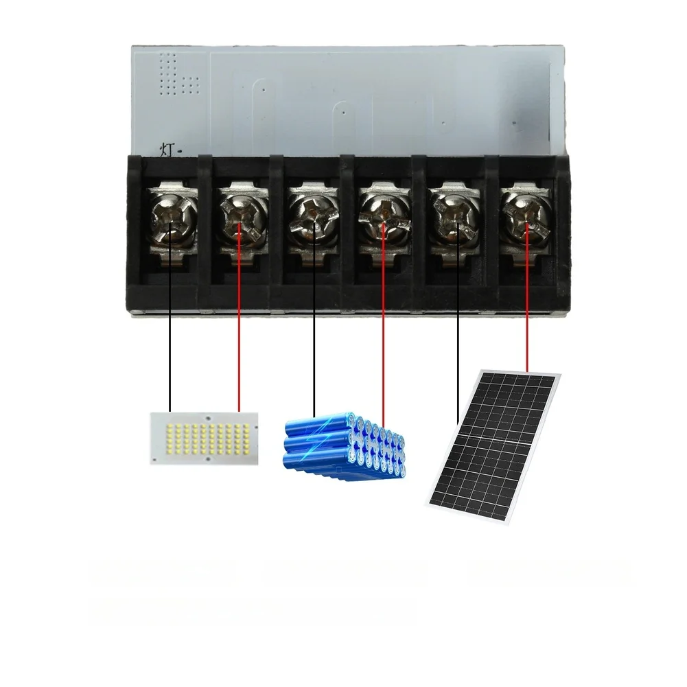 LD-YKTD01 Solar LED Driver Control Board with Remote for 3-24V DC LED For lighting in DIY Garden Street and Landscape Projects