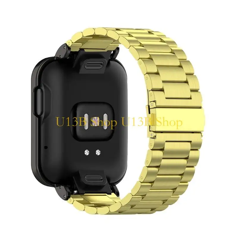 U13B Band Metal-Milanese Strap Sweatproof Wristband untuk Watch Lite/Redmi Watch