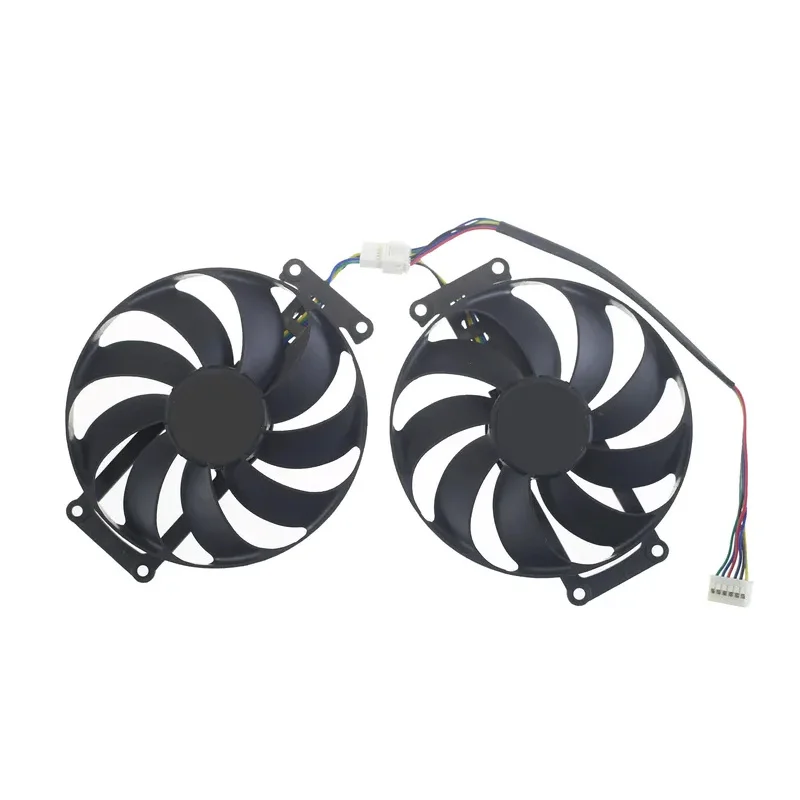 T129215BU Graphics Card Cooling Fan For ASUS GTX1660 1660Ti DUAL EVO OC RTX2060 SUPER RTX2070 GPU Replacement Fan