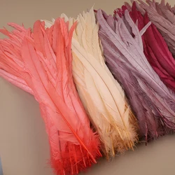 Rooster Feathers Wholesale 35-40cm 40-45cm Handicraft Crafts DIY Natural Feather Handwork Party Plume Carnival Decoration