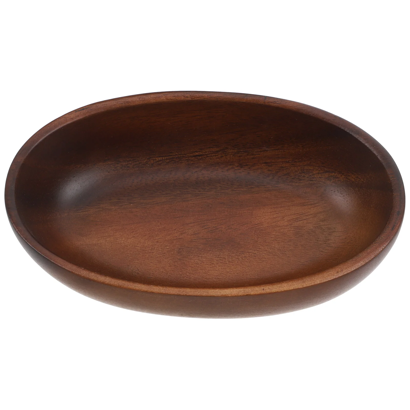 

Walnut Bowl Salad Bowls Wood Household Large Wooden Dough Dish Fruit Mixing for Food